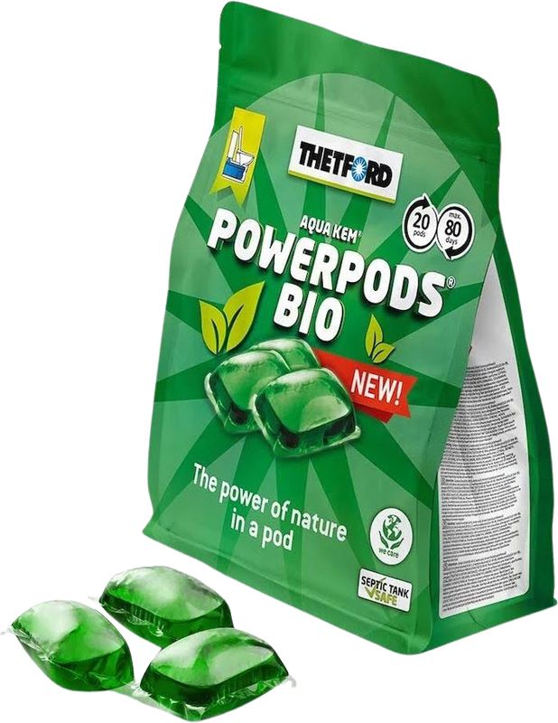 Thetford PowerPods Bio Green sanitærvæske 20 pods