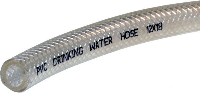 Hovedbilde Slange PVC, drikkevann 12 mm, 100 m