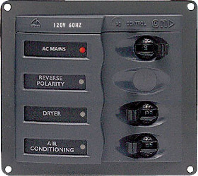 Hovedbilde BEP Bryter- sikringspanel 220V
