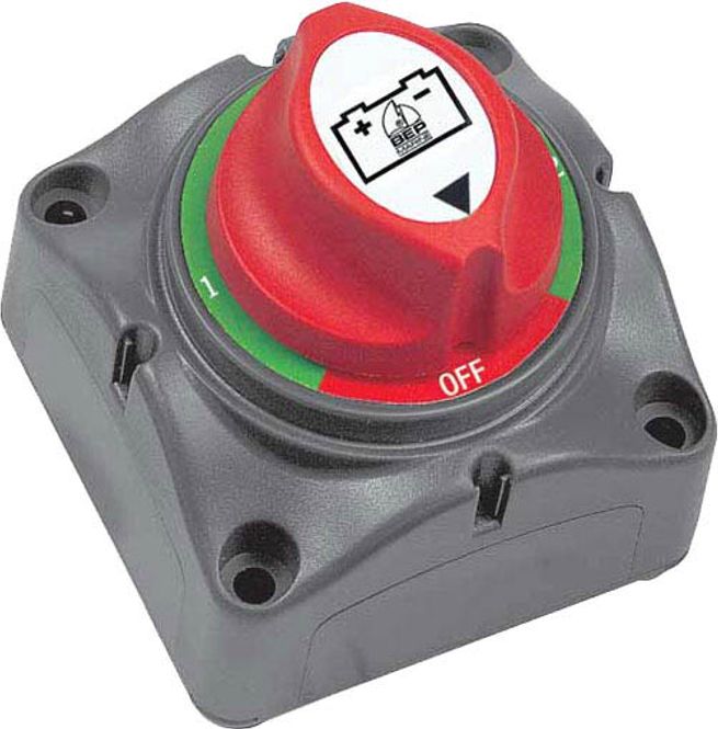 Hovedbilde BEP Batterivelger Mini 200A