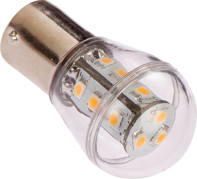 Hovedbilde LED pære m/kuppel BA15D