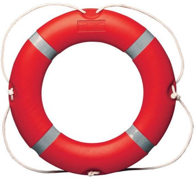 Hovedbilde Livbøye oransje, CE/solas - 2,5kg