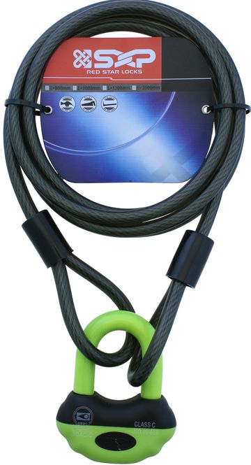 Hovedbilde Låsepakke 1, lås + wire