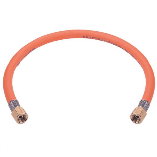 Hovedbilde Gasslange 0,8 meter, 1/4'' omløper