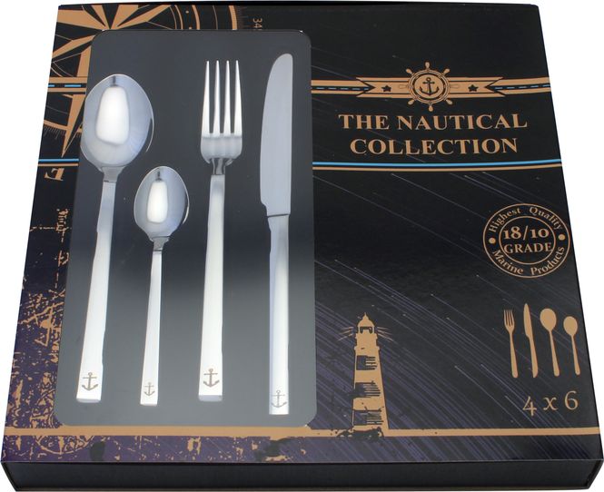 Hovedbilde Bestikk for 6 personer - The Nautical Collection