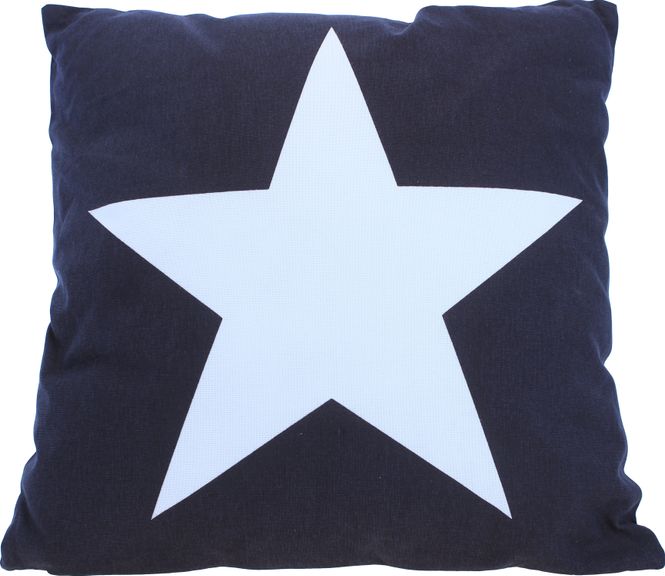 Hovedbilde Pyntepute Big Star, marineblå 40 cm