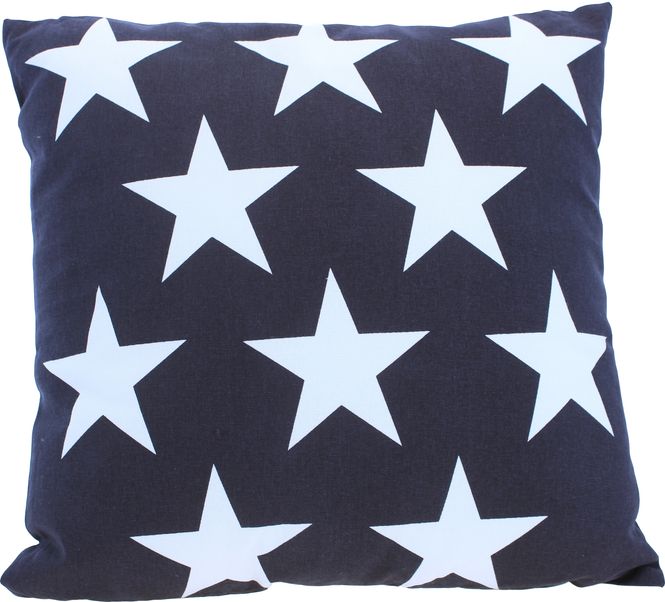 Hovedbilde Pyntepute Stars, marineblå 40 cm