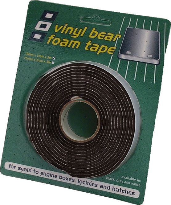 Hovedbilde PSP Vinylskumtape 19 mm 3 m sort