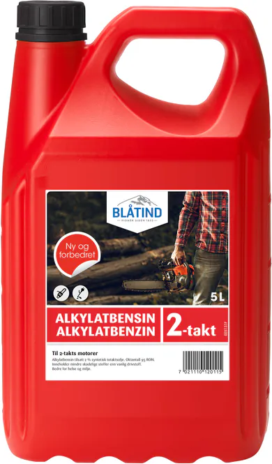 Hovedbilde Blåtind Alkylatbensin 2T miljøbensin 5 l