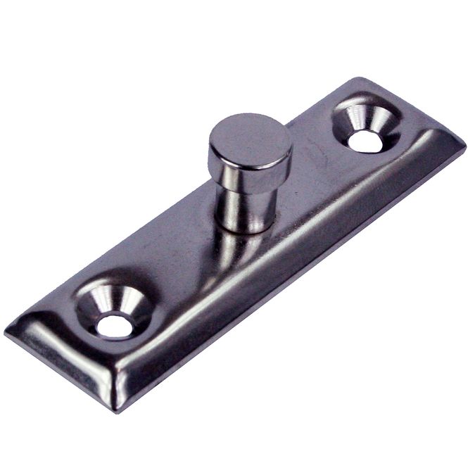 Hovedbilde Kalesjebeslag syrefast nøkkel sideplate