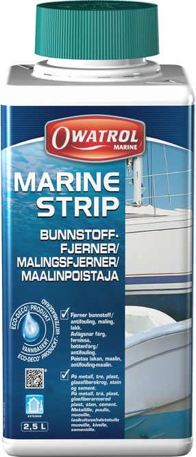 Hovedbilde Owatrol Marine Strip bunnstoffjerner 2,5 liter