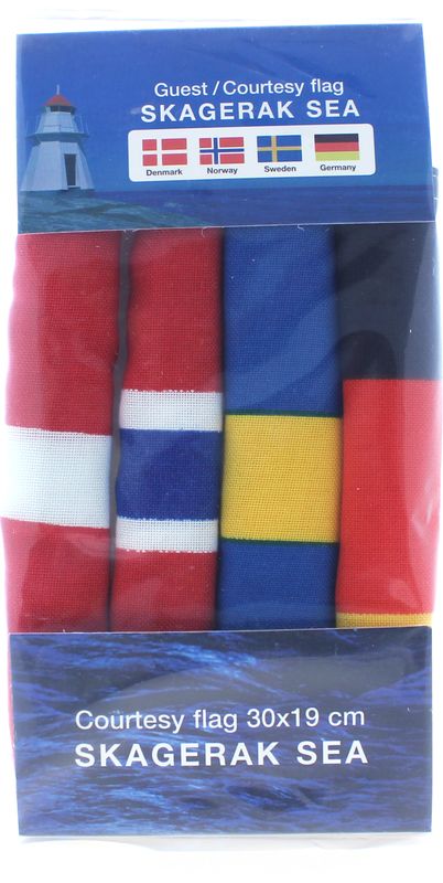 Gjesteflagg Skagerak Sea 4 flagg