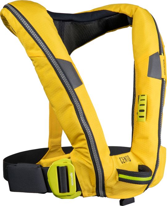 Hovedbilde Spinlock Deckvest Cento JR automatvest sun yellow
