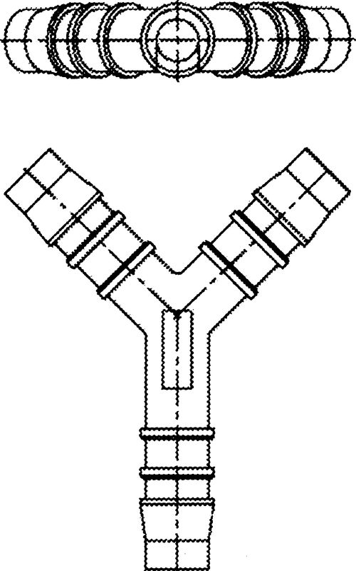 Y-stykke plast