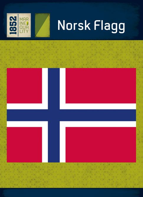 Hovedbilde Norsk flagg, 1852