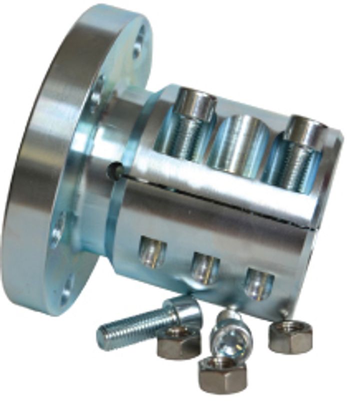 Standard klemflens for propeller aksel