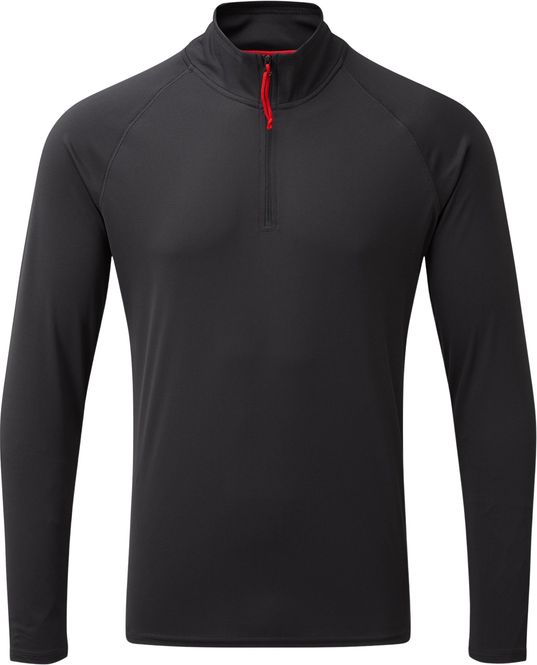 Hovedbilde Gill UV Tec LS Zip trøye herre charcoal
