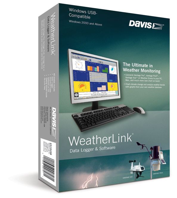 Hovedbilde Davis WeatherLink datalogg