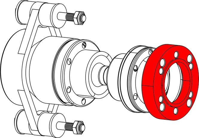 Hovedbilde Mellomring/adapter til HD108
